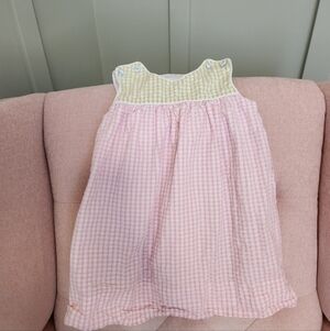 Lullaby Set 3t Smocked Brand Gingham Dress Spring Summer Easter